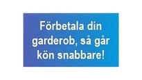 Garderob in Sverige