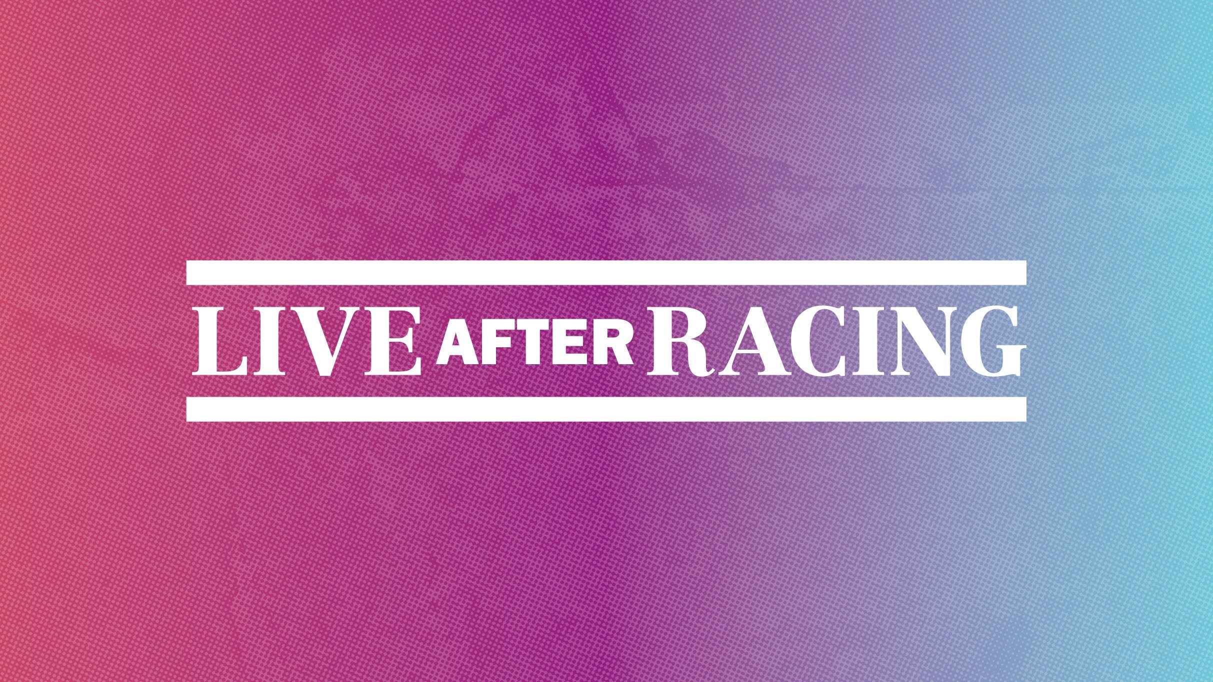 Dizzee Rascal - Live After Racing Event Title Pic