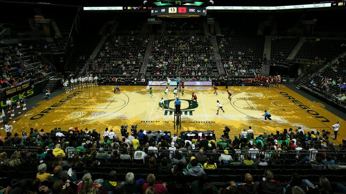 Oregon Ducks Volleyball vs. Washington State Cougars Volleyball