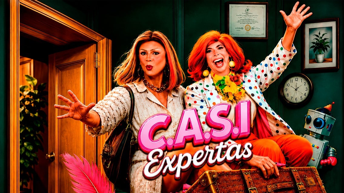 Flyer de Las Mamás Presentan: Casi Expertas