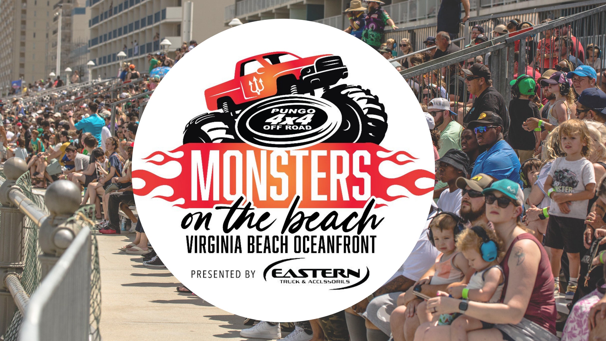 PUNGO OFFROAD MONSTERS ON THE BEACH presented by Eastern Truck event image