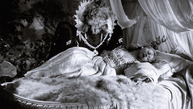 "La bella y la bestia, cine-ópera. Filme de Jean Cocteau