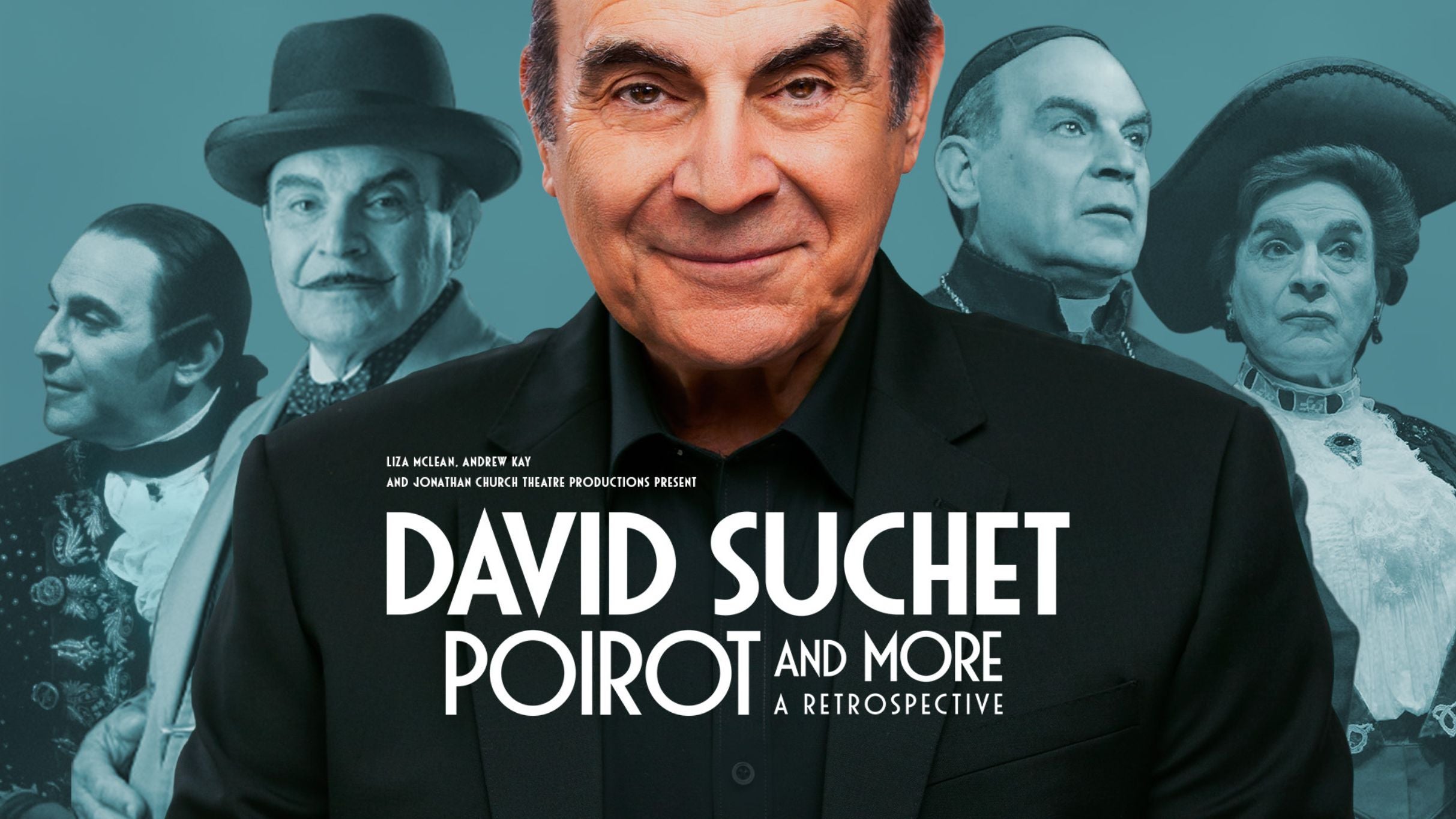 David Suchet: Poirot and More Event Title Pic