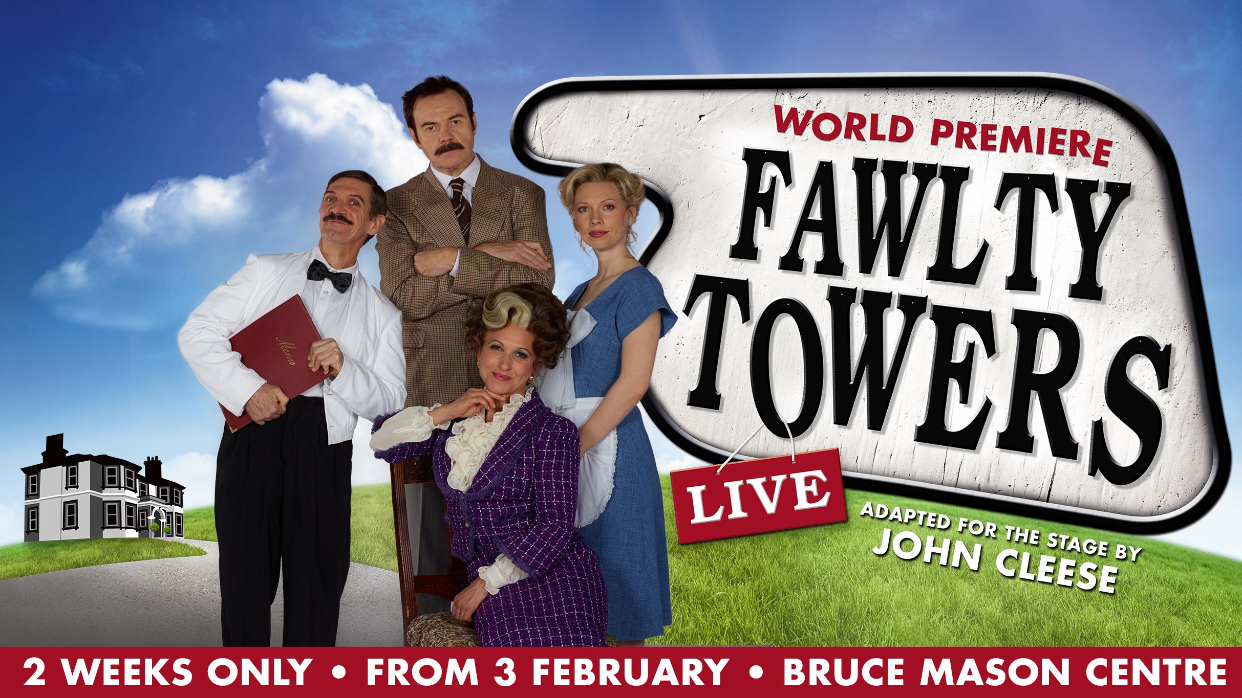 Fawlty Towers - the Play Event Title Pic