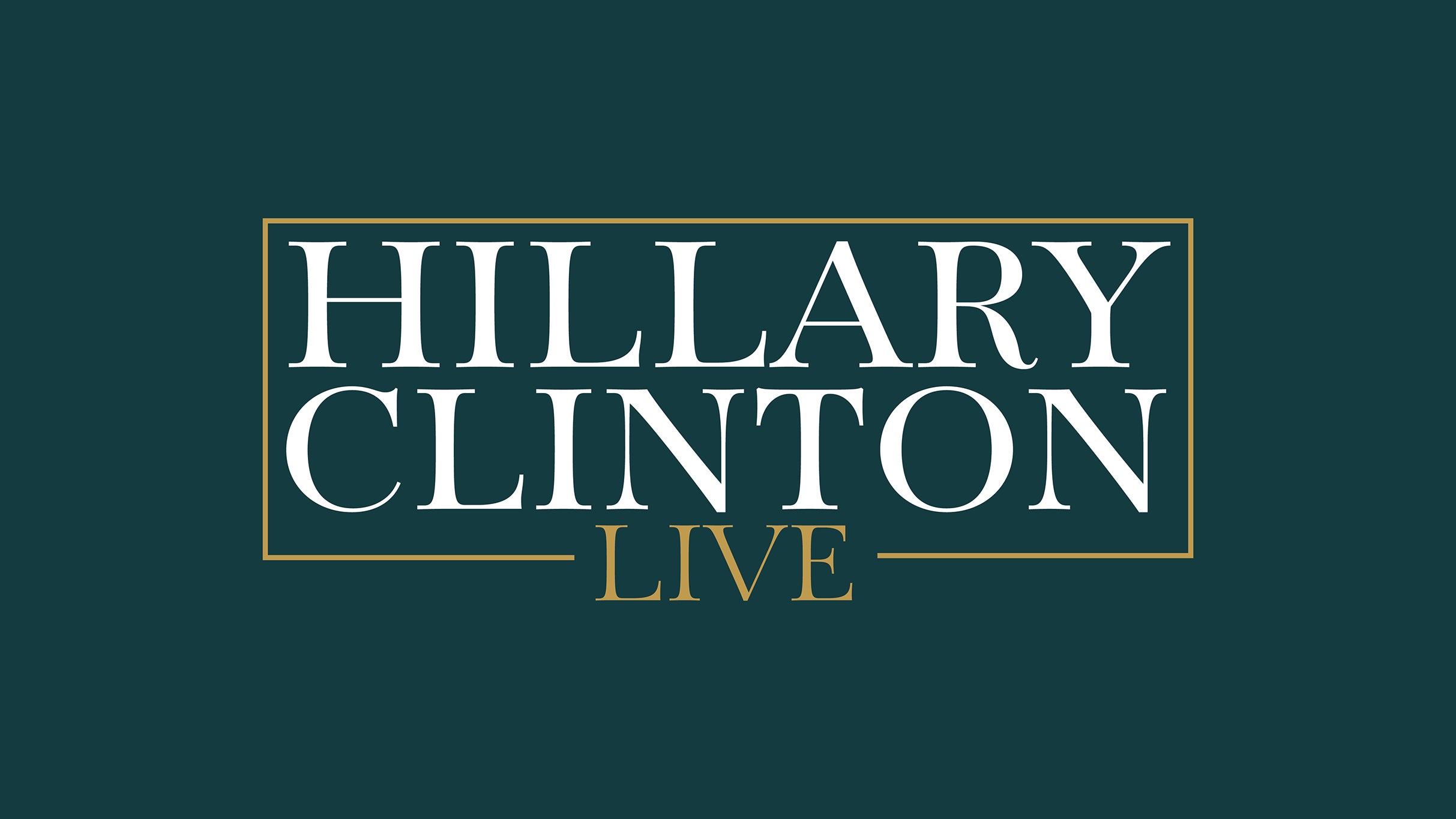 Hillary Clinton Live in Chicago promotional photo for Artist presale tickets offer