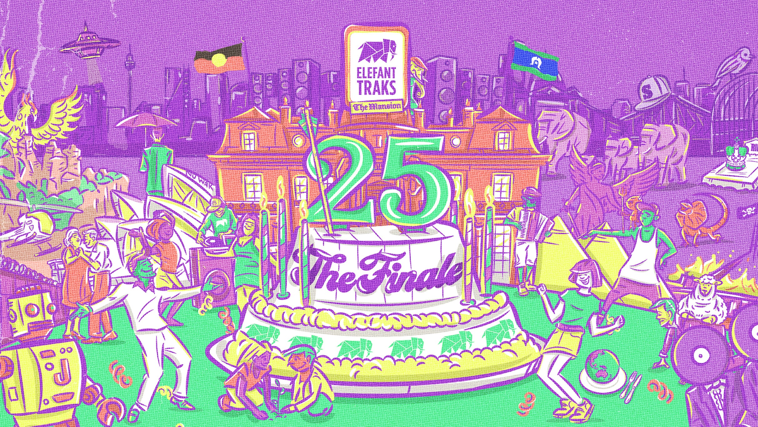 Ticket Reselling Elefant Traks 25th Anniversary - The Finale