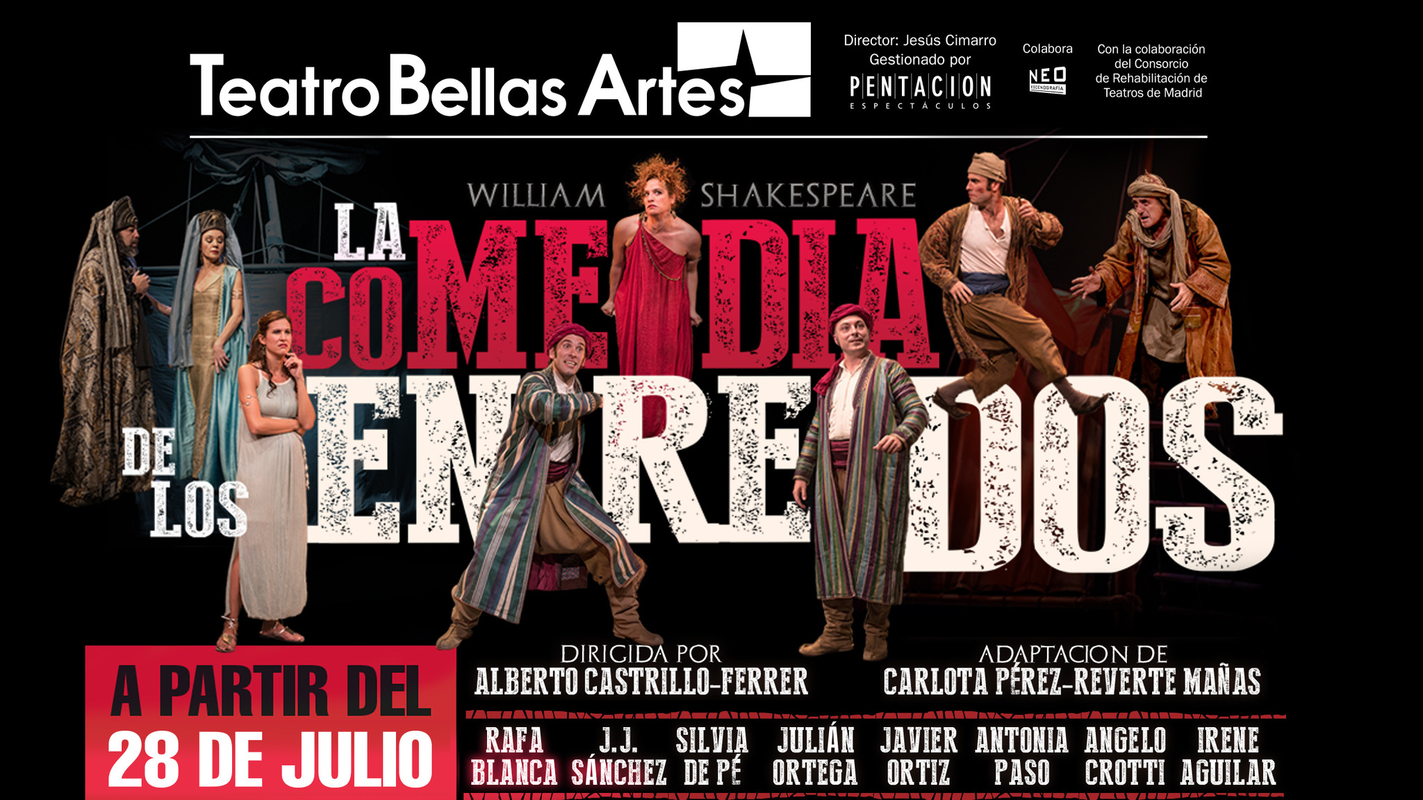 La comedia de los enredos Tickets Event Dates & Schedule