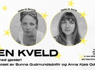 Bilde for arrangement UTSOLGT // EN KVELD med Sunna og Anna