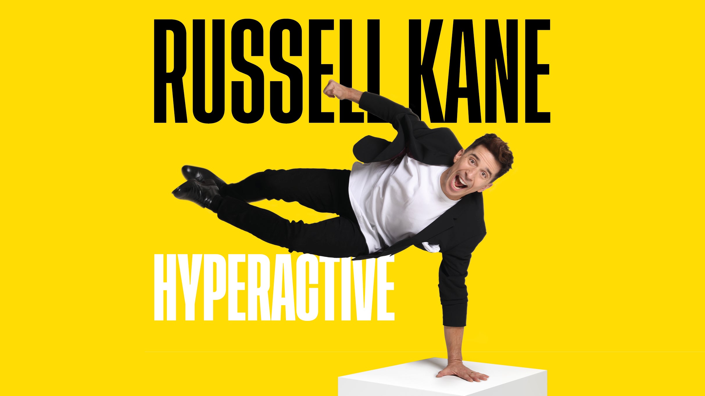 Russell Kane: HyperActive Event Title Pic