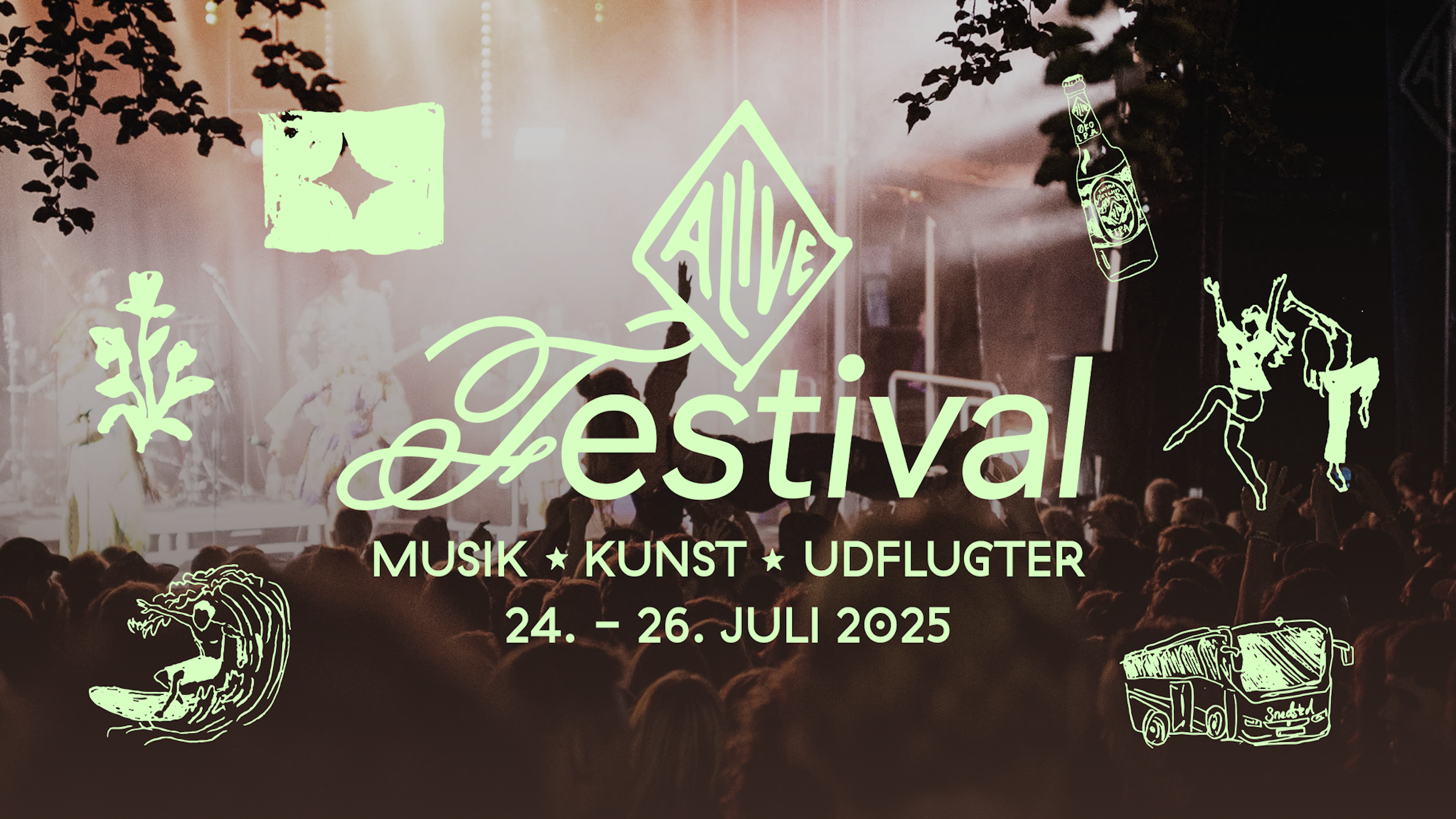 Surfskole x Alive Festival