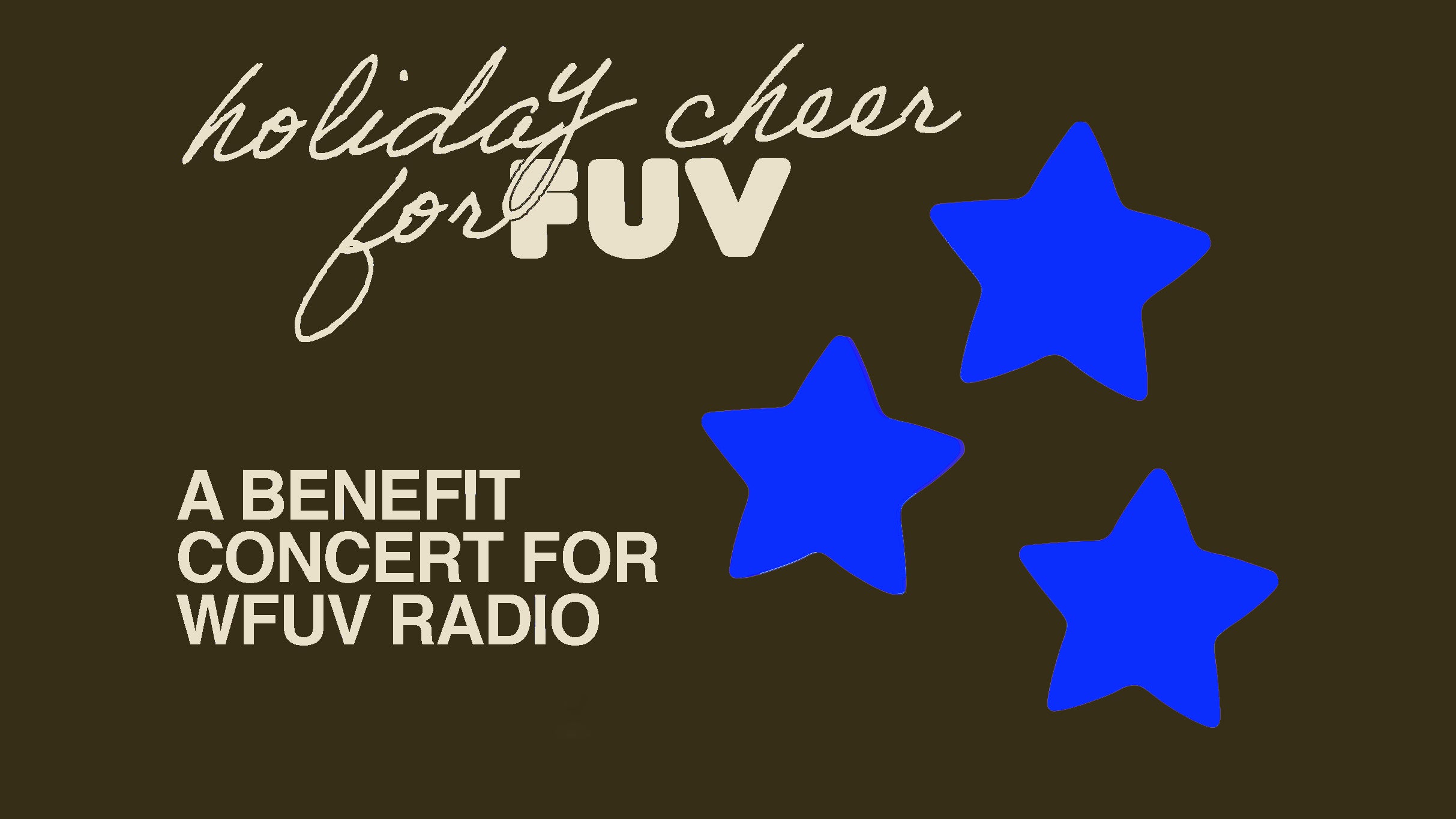Holiday Cheer for WFUV Benefit Concert Tickets, 2023 Concert Tour Dates