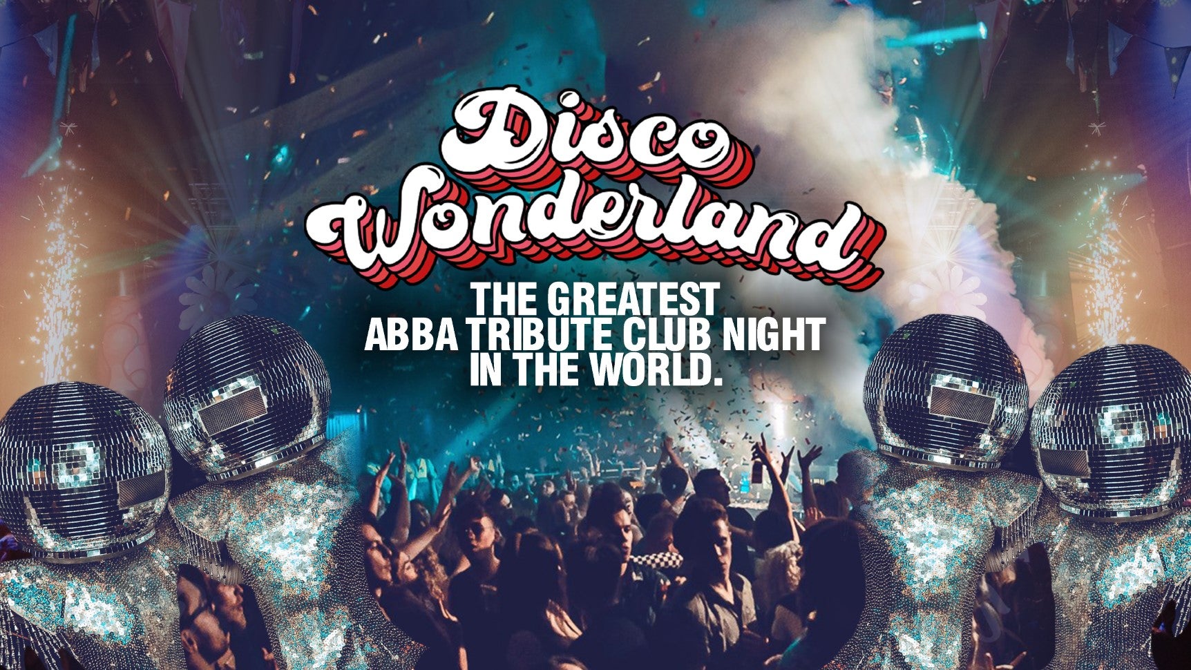 Disco Wonderland - Abba Disco Club Tour Event Title Pic
