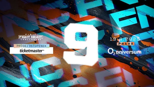Fight Night Challenge 9 v O2 universum, Praha 9 19/04/2025