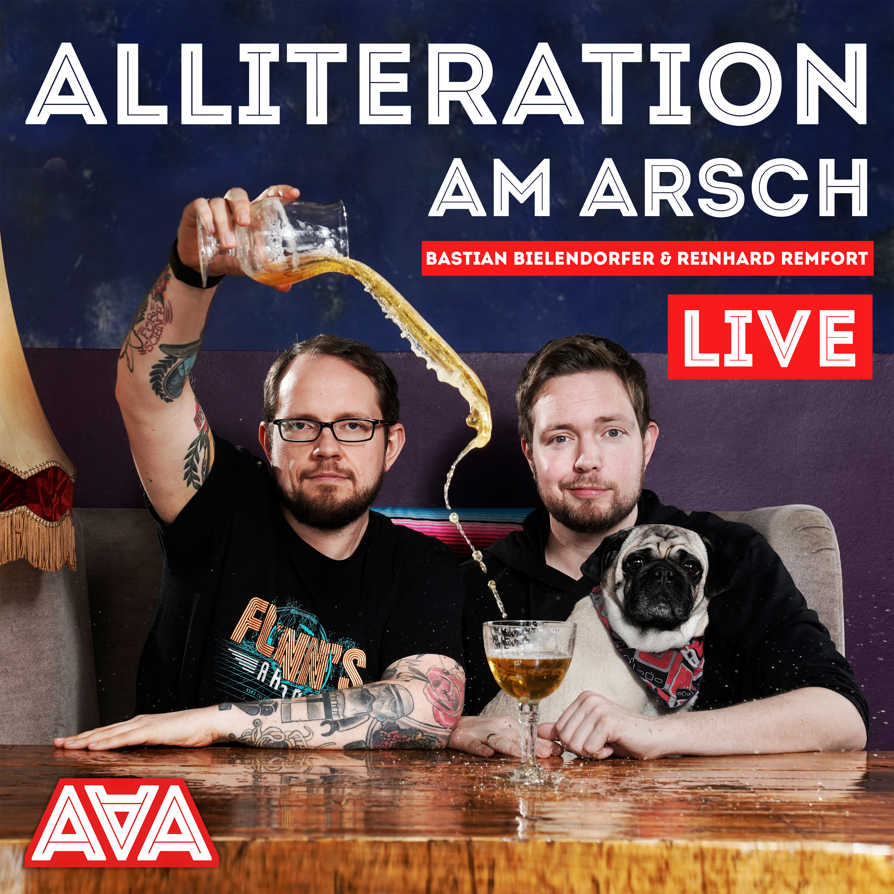 Alliteration Am Arsch - Bastian Bielendorfer & Reinhard Remfort LIVE in Germany