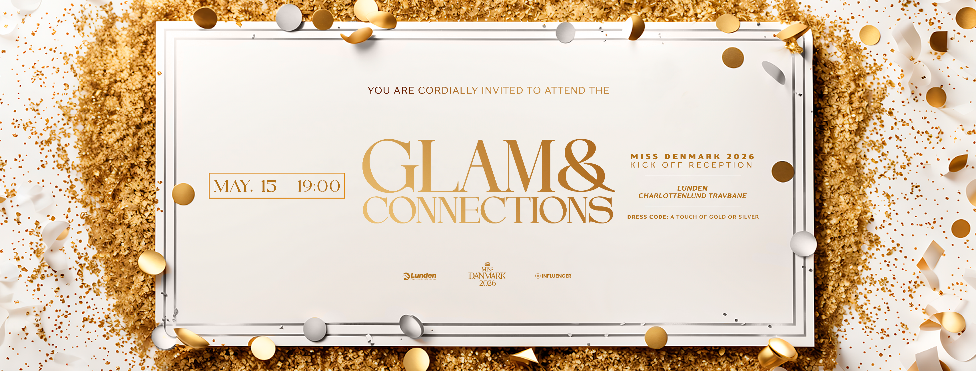 GLAM & CONNECTIONS show poster
