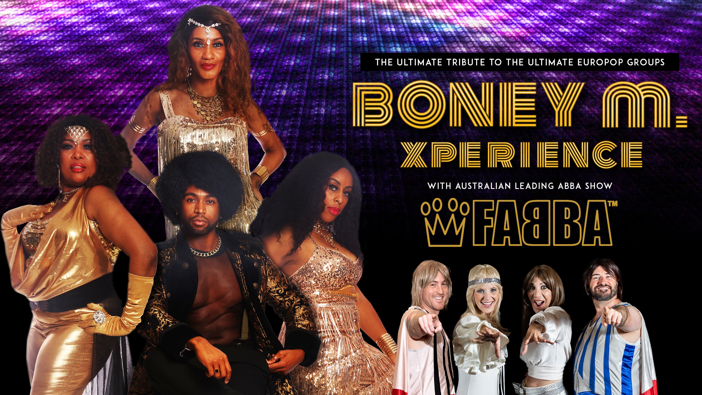 Image used with permission from Ticketmaster | Boney M.Xperience and Fabba tickets