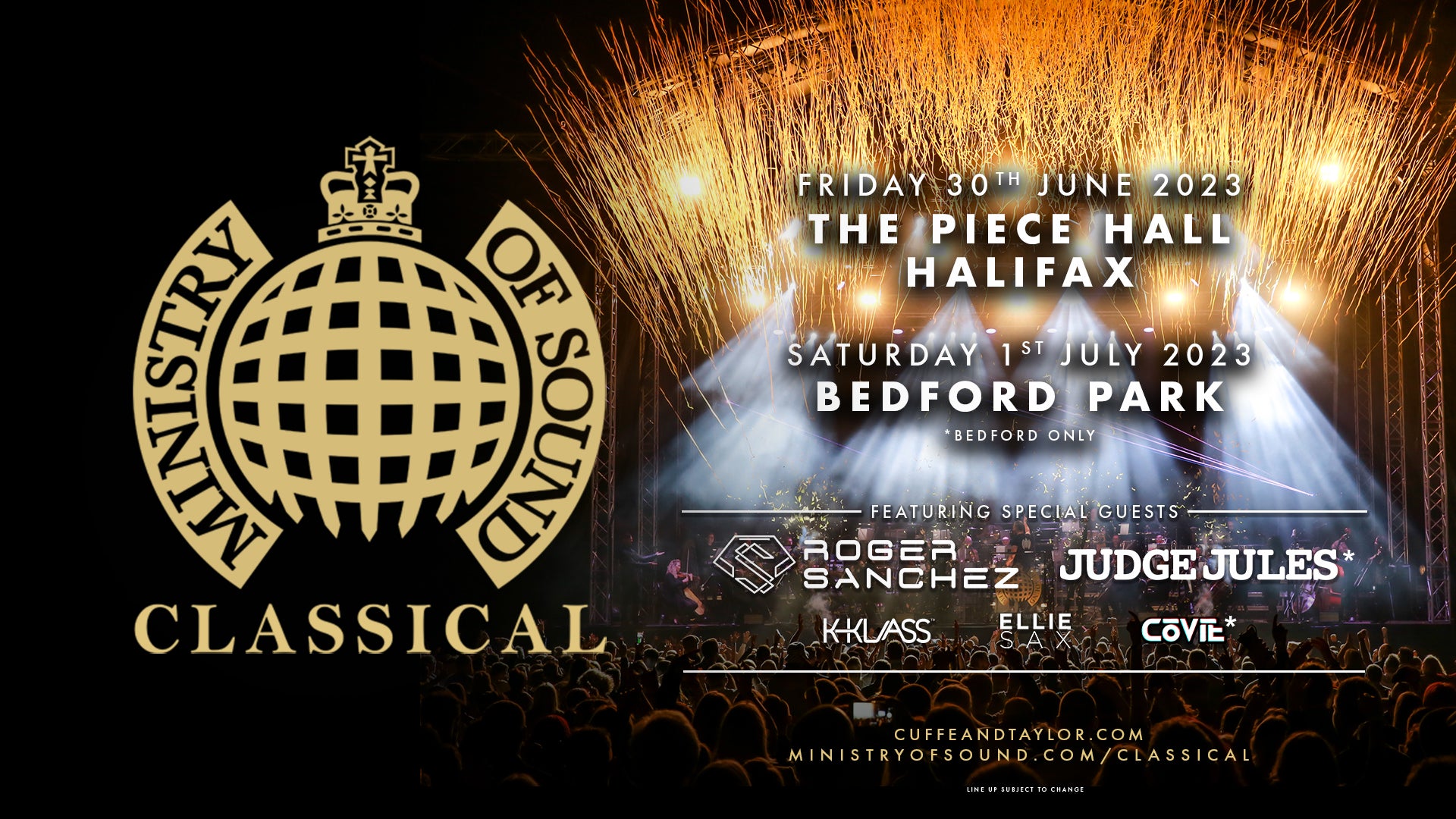 Live at the Palace - Ministry Of Sound Classical Event Title Pic