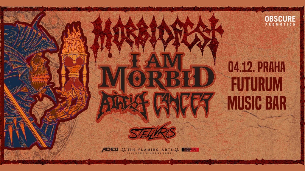 I'M MORBID, ATHEIST, CANCER, STELLVRIS