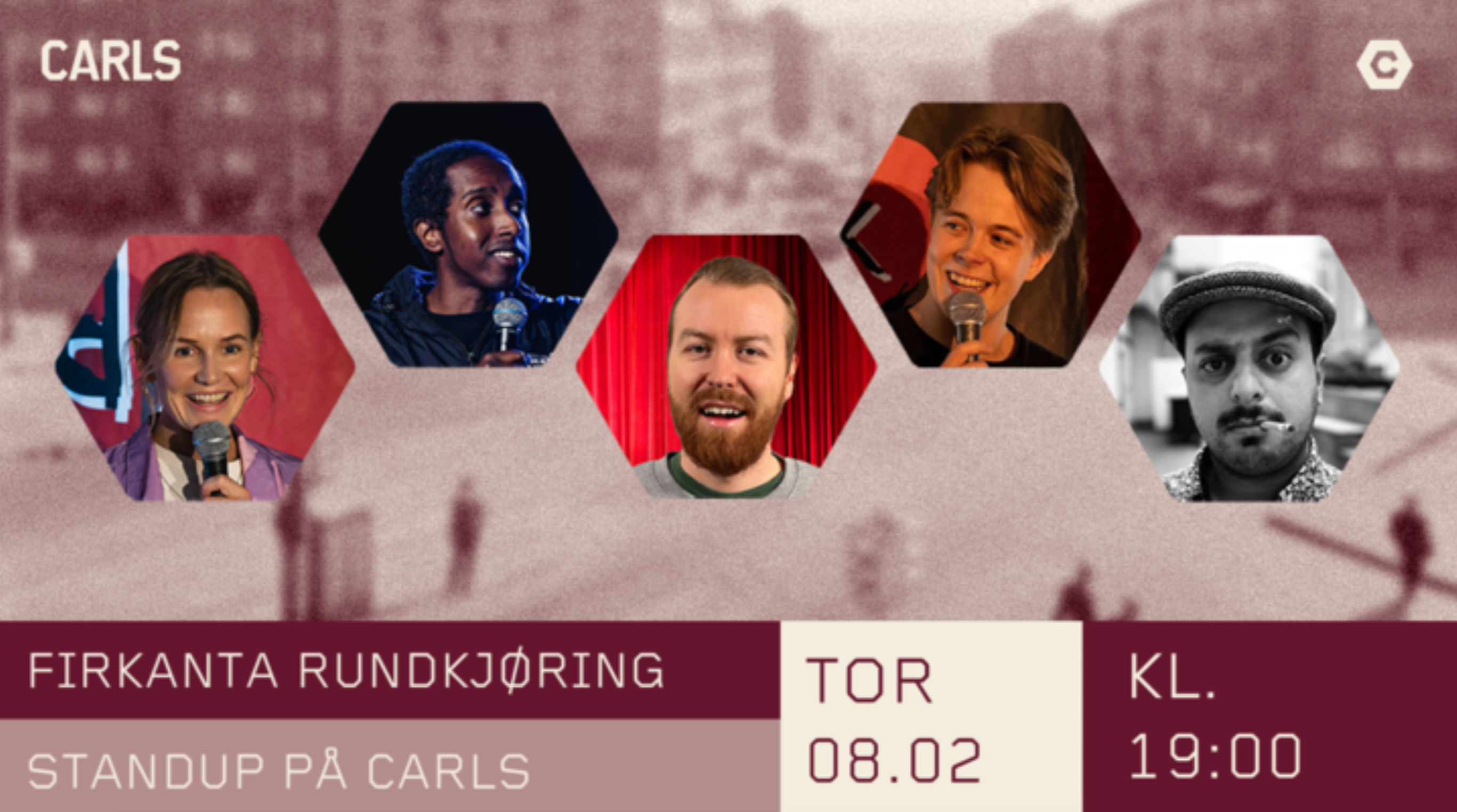 Firkanta rundkj&oslash;ring: Stand up p&aring; Carls presale information on freepresalepasswords.com