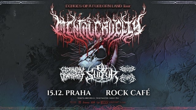 MENTAL CRUELTY, OV SULFUR, EXTERMINATION DISMEMBERMENT, ACRANIUS, Mental Cruelty v Rock Café, Praha 1 15/12/2026