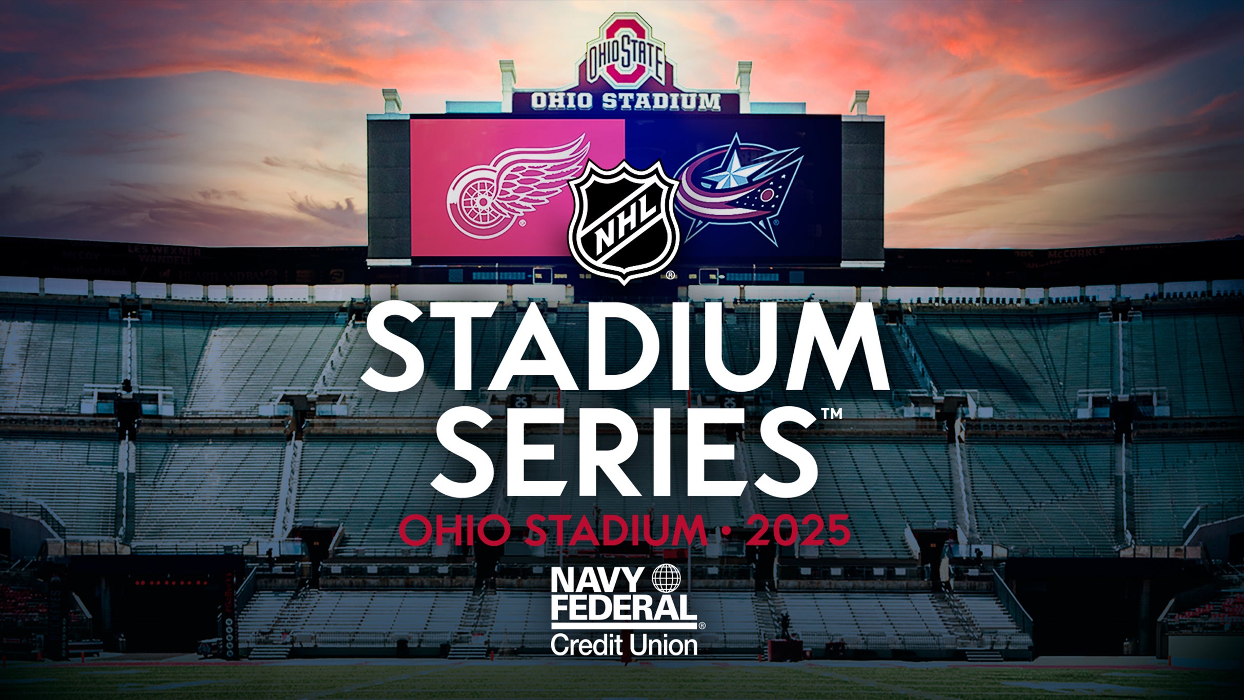 2025 Navy Federal Credit Union NHL Stadium Series DET v. CBJ NHL