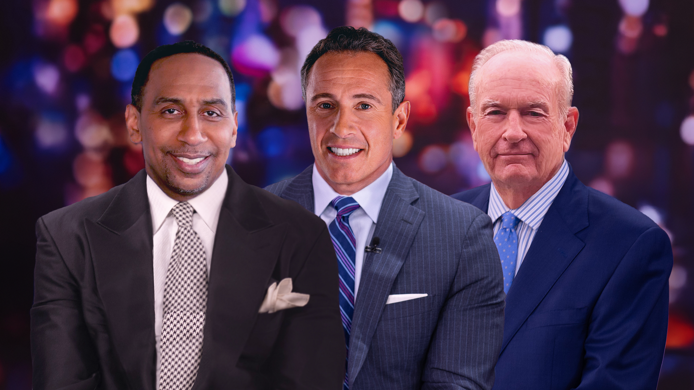 Three Americans Live w/ Stephen A. Smith, Chris Cuomo, & Bill O'Reilly