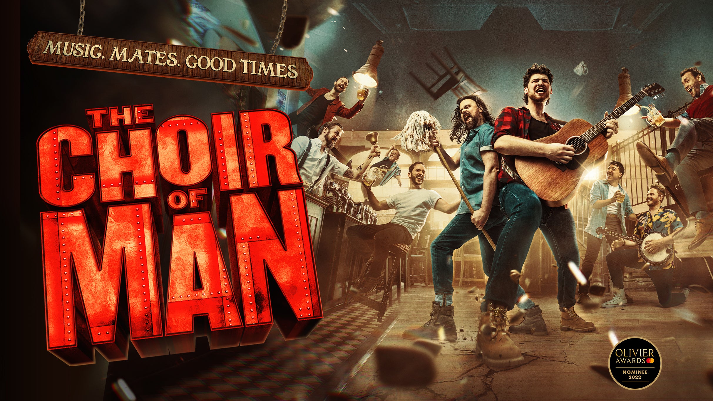 The Choir of Man Event Title Pic