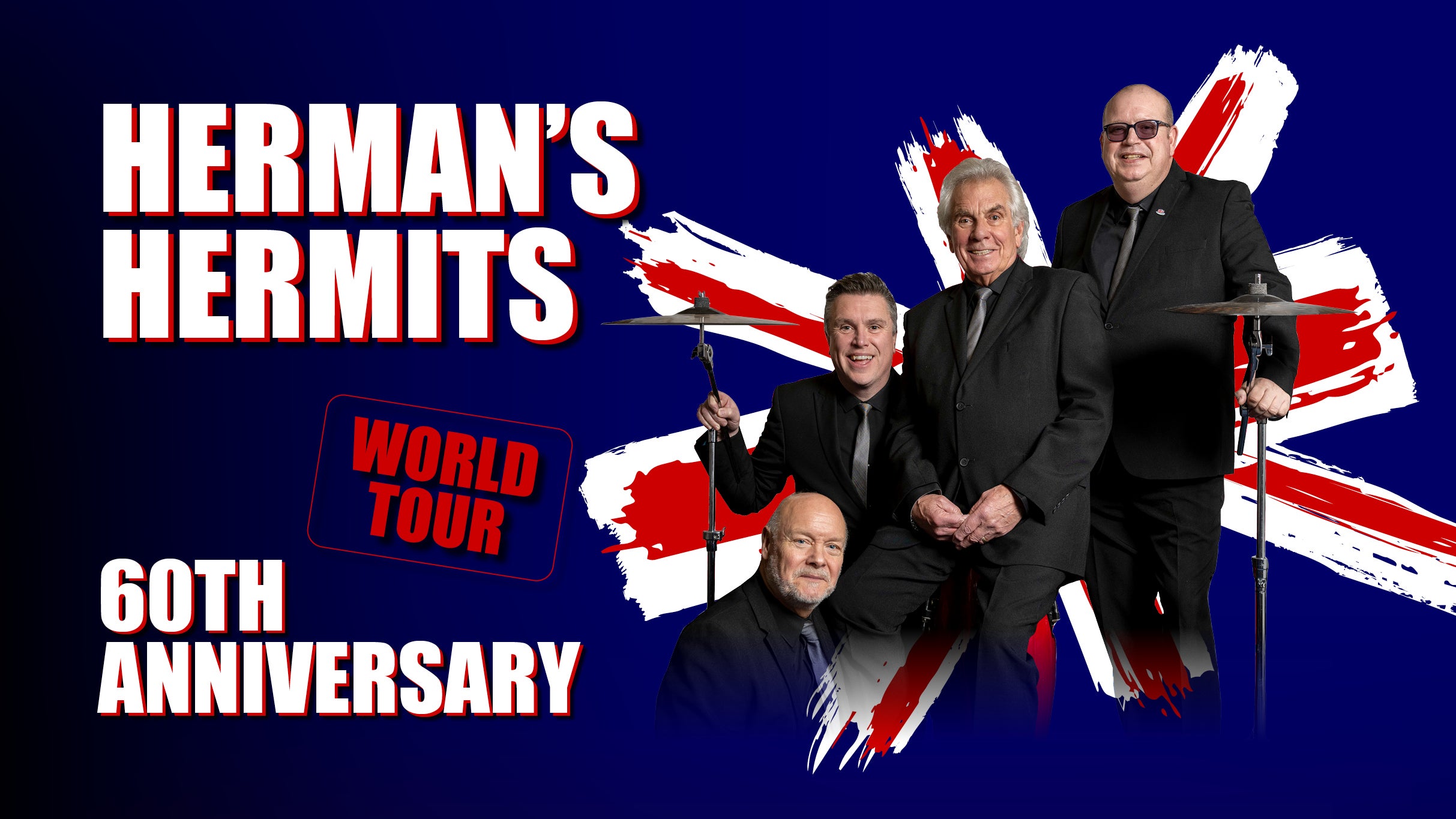 Image used with permission from Ticketmaster | Direct from the UK HERMANS HERMITS tickets