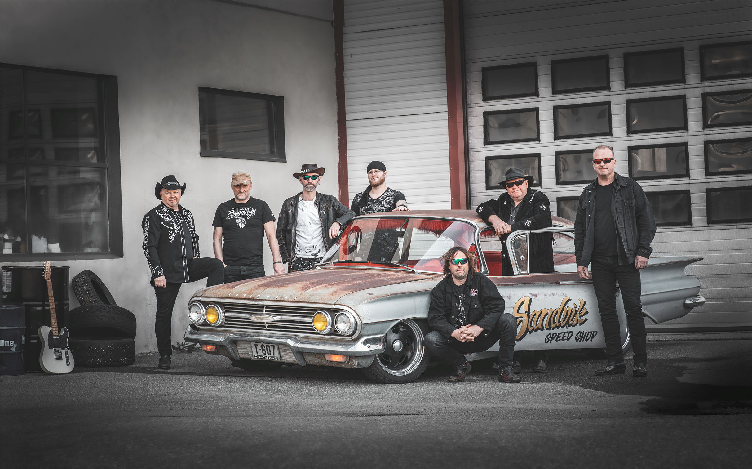 Vassendgutane 30 års jubileum - VASSEND-UNIVERS show poster