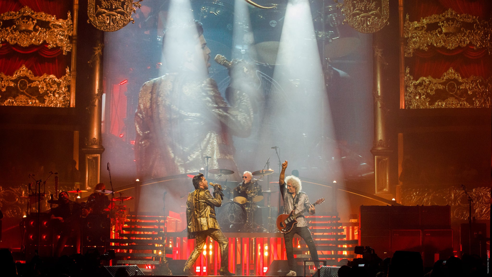 Queen + Adam Lambert - the Rhapsody Tour 2022 Event Title Pic