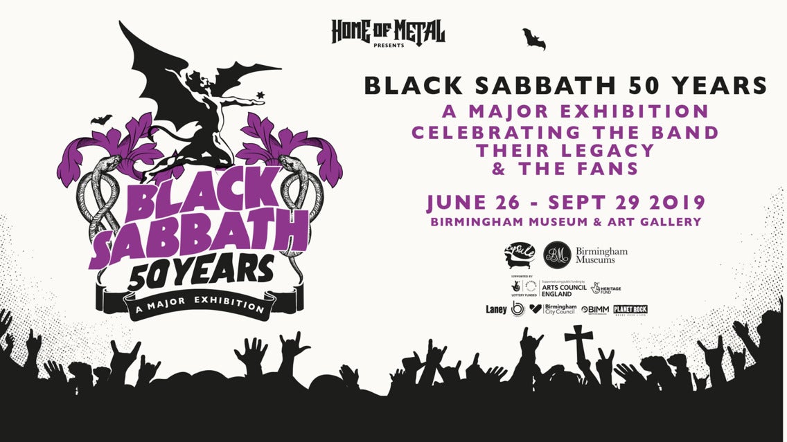 Home of Metal: Black Sabbath - 50 Years Event Title Pic