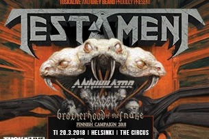 Testament With Special Guests