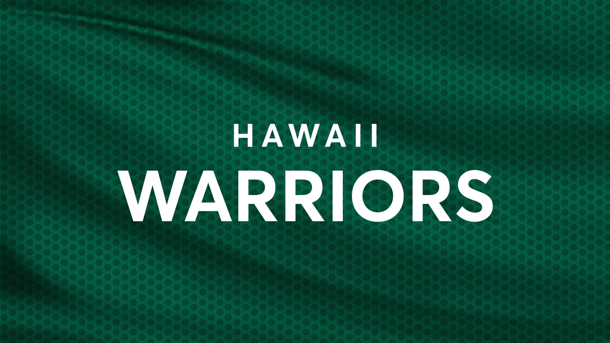 Hawaii Rainbow Warriors Football vs. Boise State Broncos Football hero