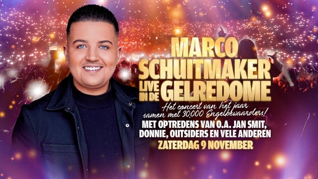 Marco Schuitmaker Live In De GelreDome in Gelredome, Arnhem 09/11/2024