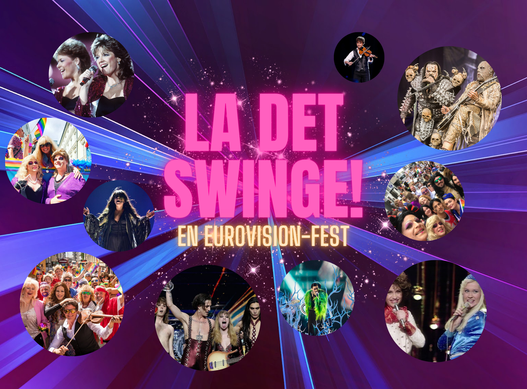 La det Swinge! En Eurovision-fest presale information on freepresalepasswords.com