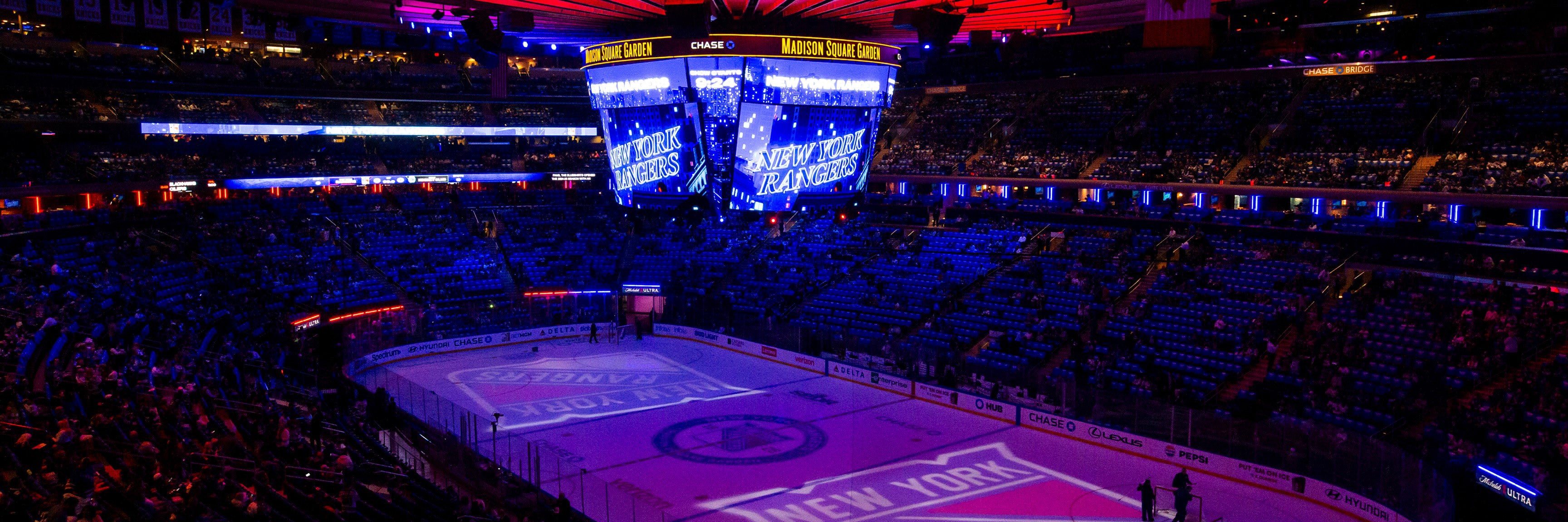 New York Rangers vs. Tampa Bay Lightning at Madison Square Garden – New York, NY