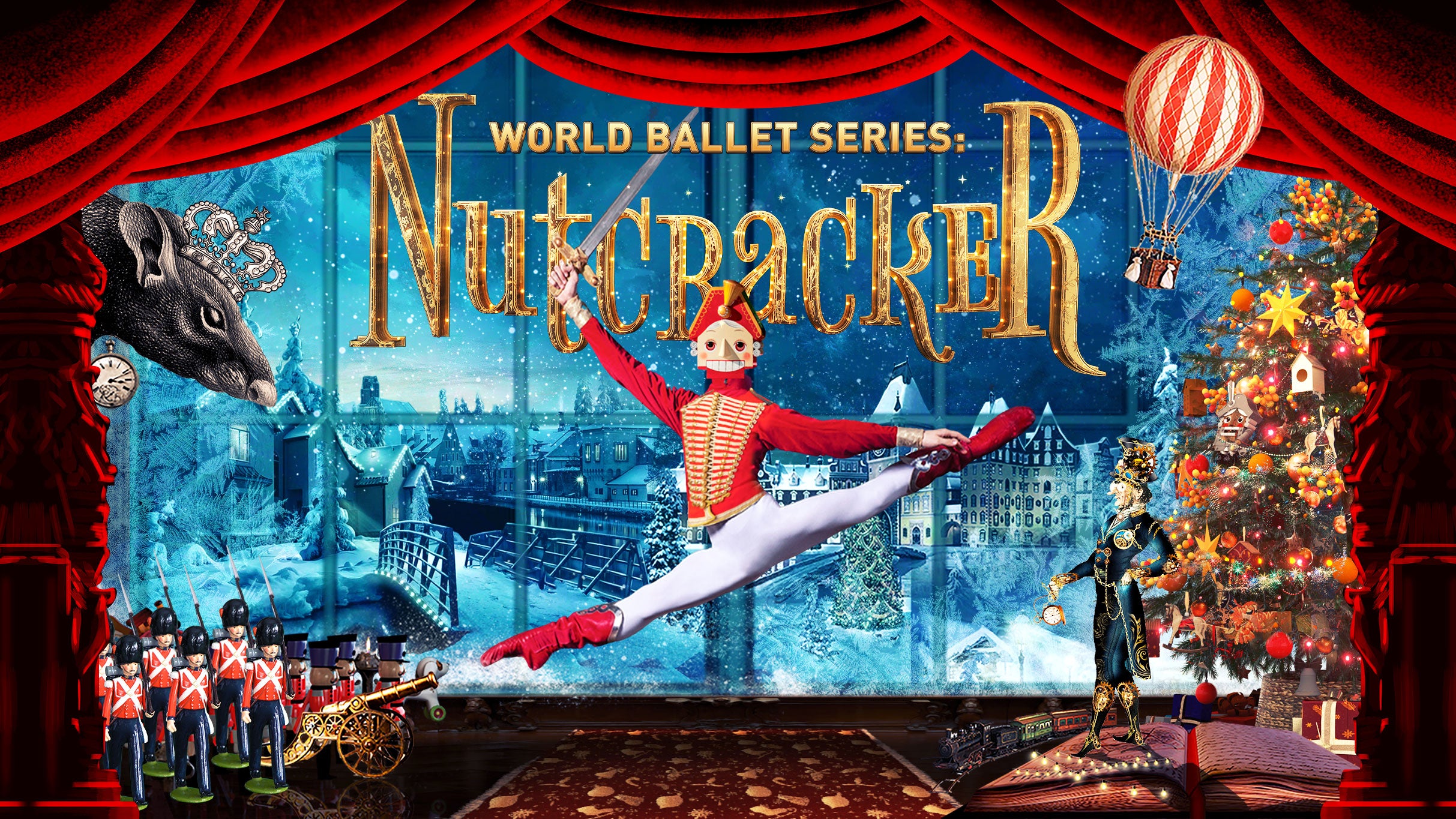 WiseGuys World Ballet Company THE NUTCRACKERs show in Reading, PA