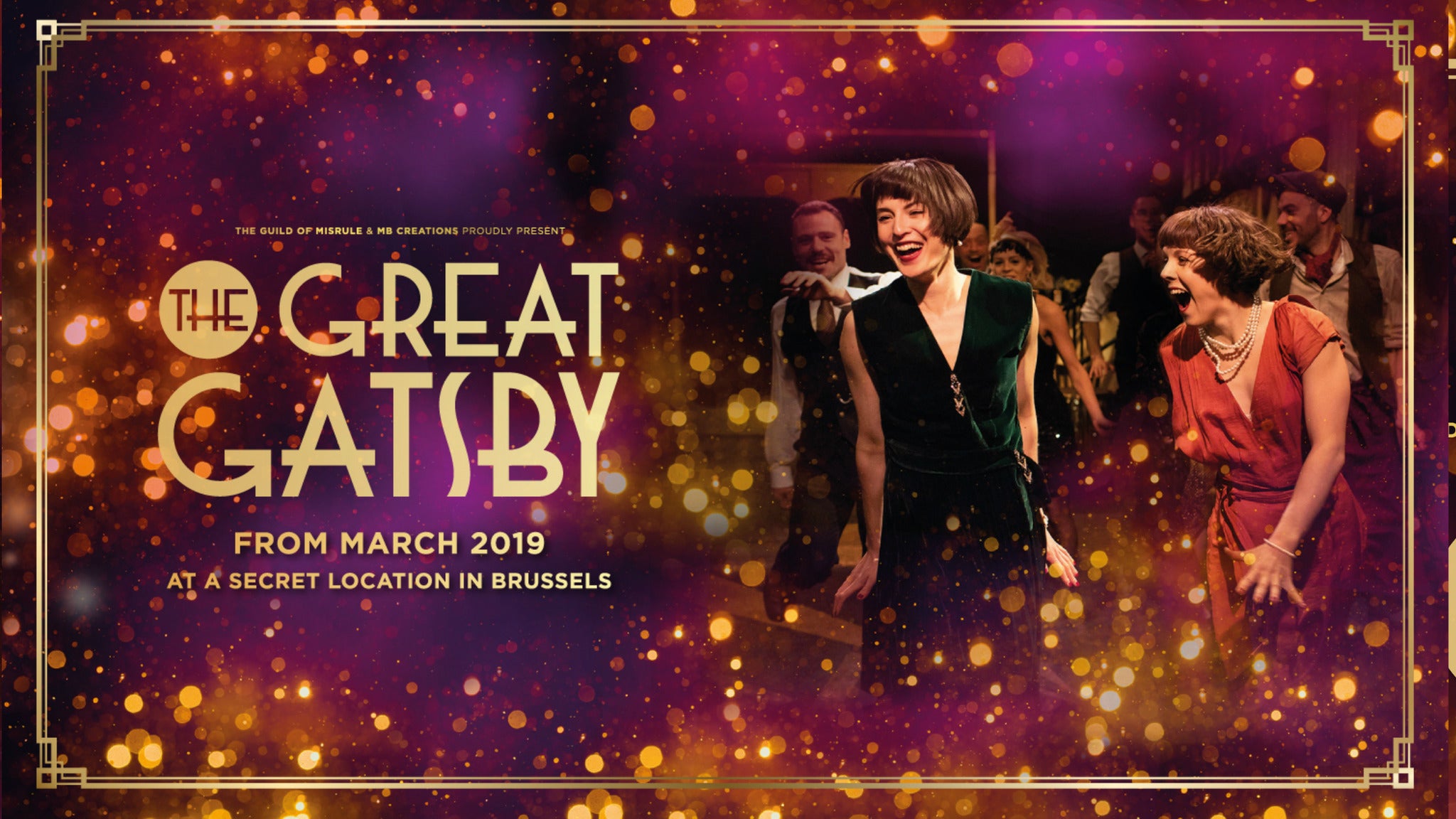 The Great Gatsby - Immersive Event Title Pic