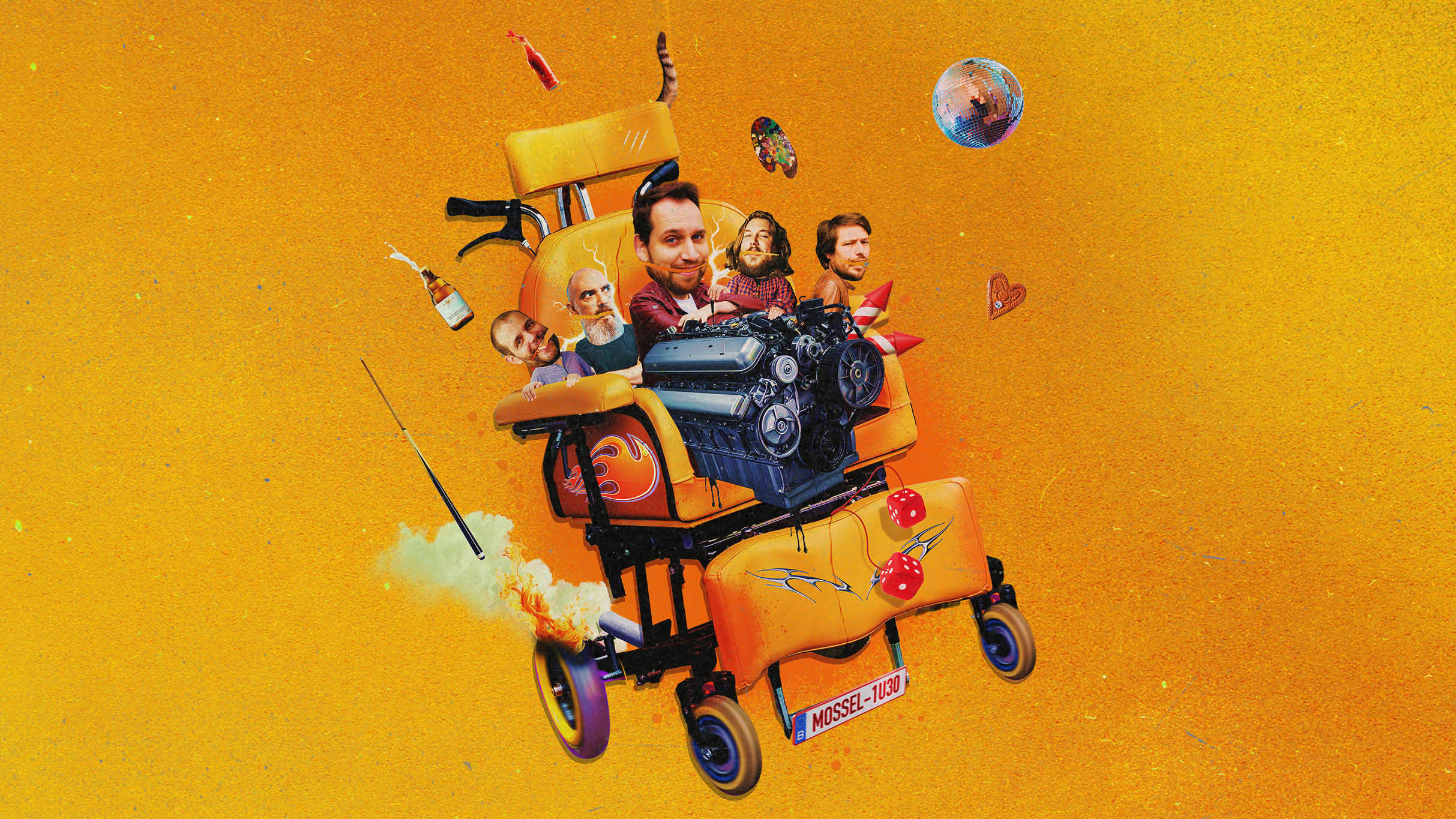 Mosselen om Half Twee live