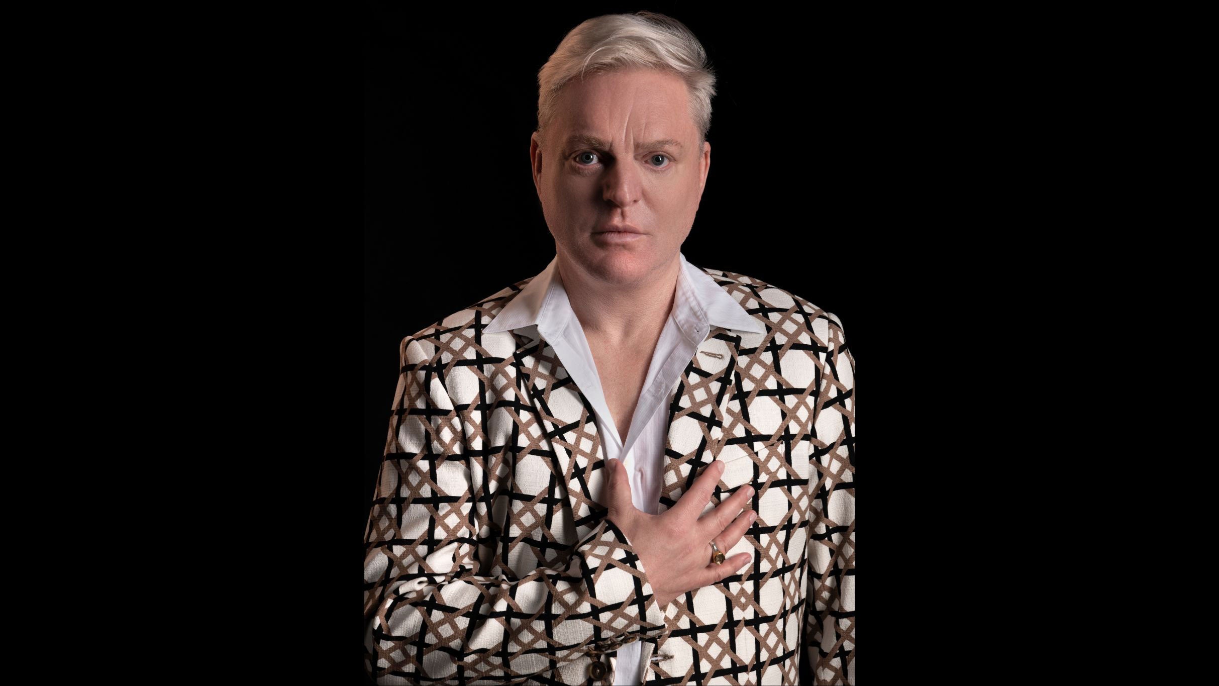 Andy Bell of Erasure in Atlantic City promo photo for Ticketmaster presale offer code