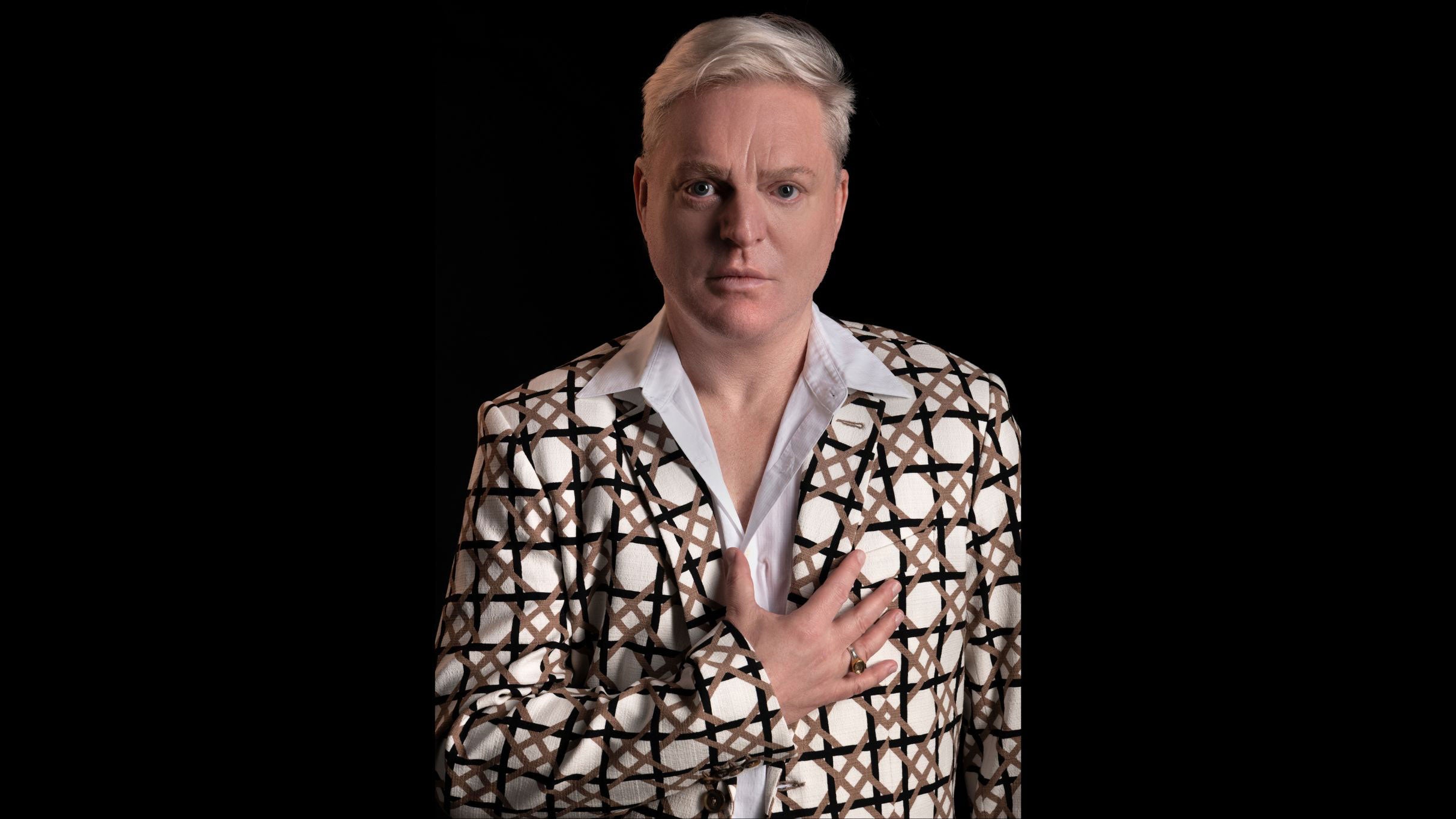 Andy Bell of Erasure in Atlantic City promo photo for EDGE presale offer code