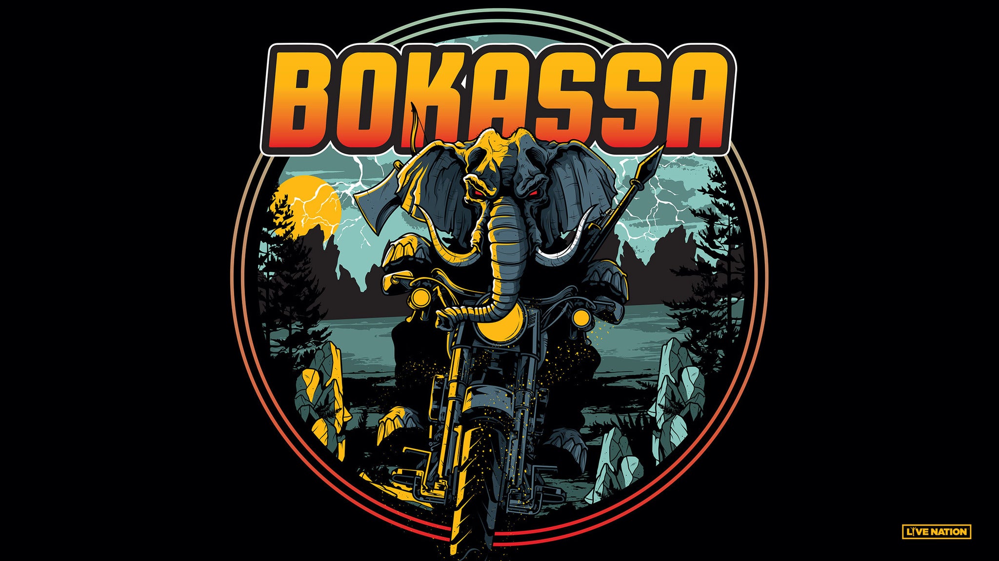 Bokassa Plus Florence Black Event Title Pic