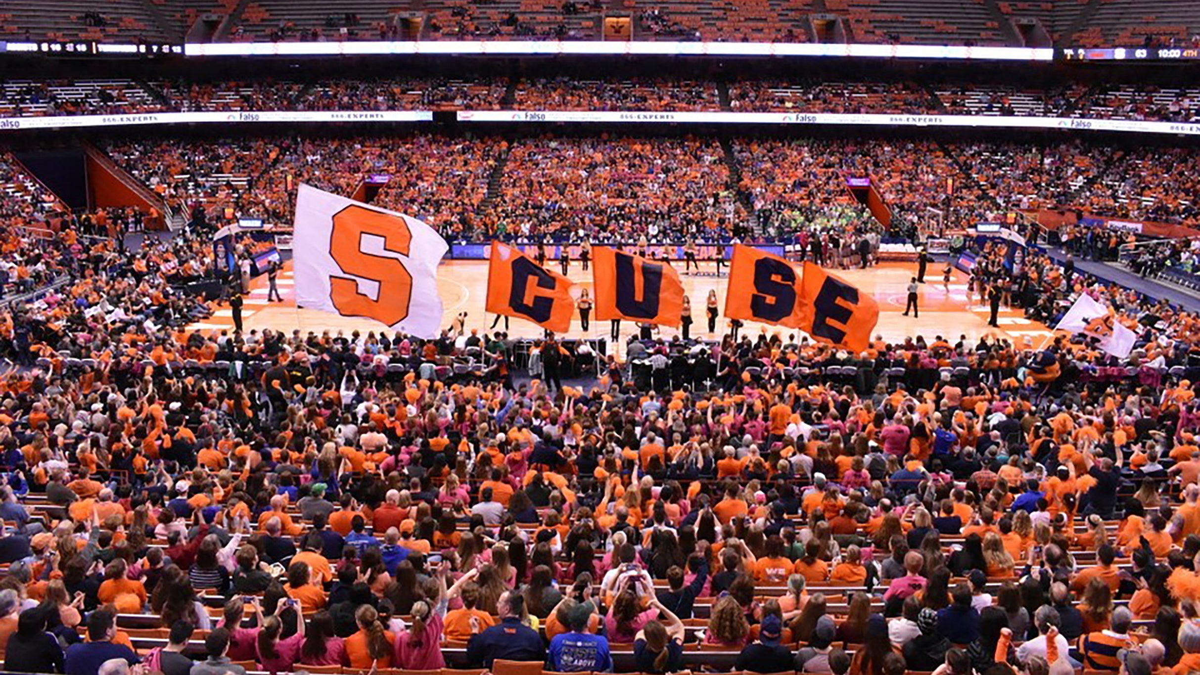 Syracuse University Women’s Basketball vs. Boston College Eagles Womens Basketball at JMA Wireless Dome – Syracuse, NY