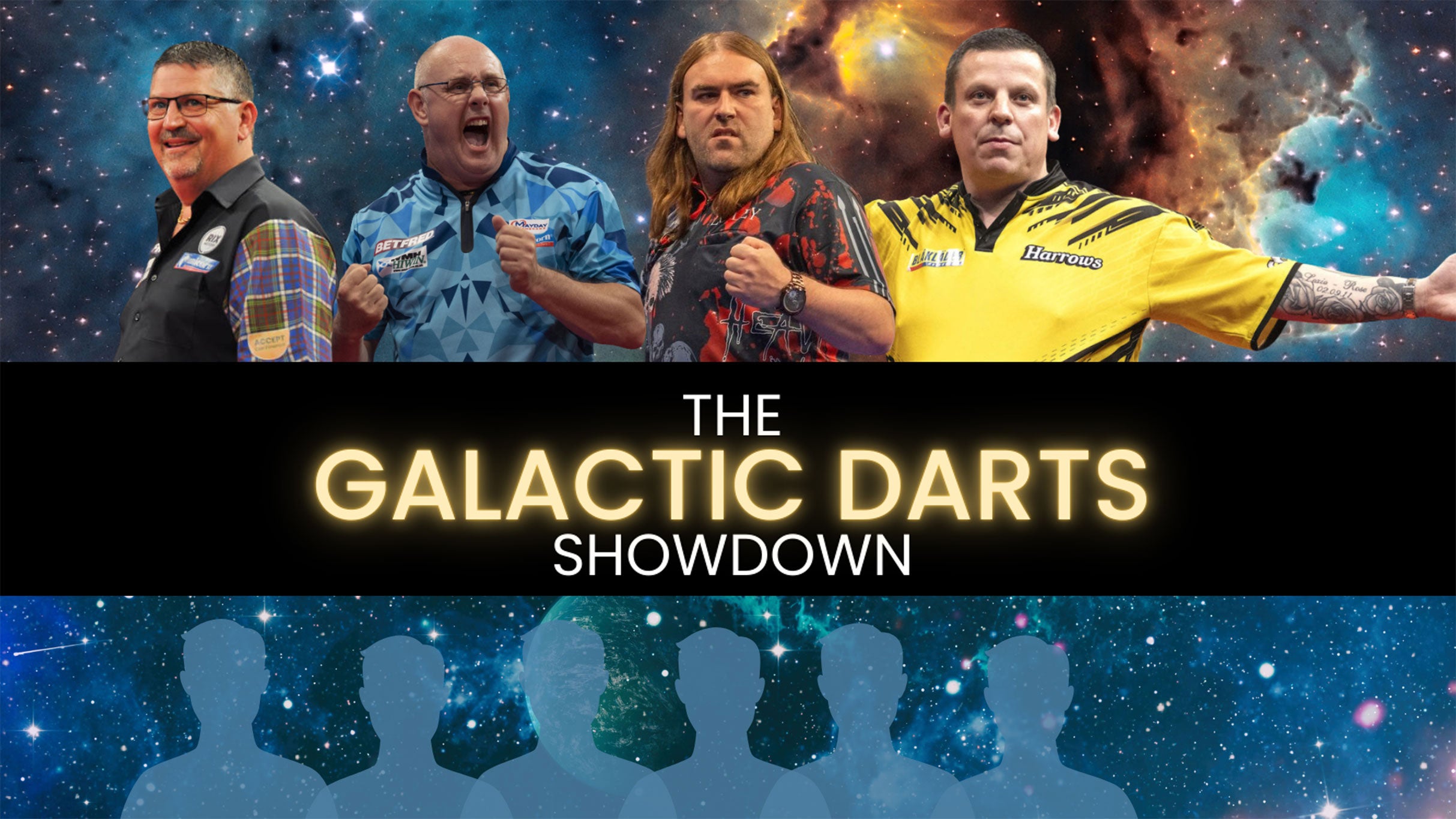 THE GALACTIC DART SHOWDOWN indtager Royal Stage i Hillerød.