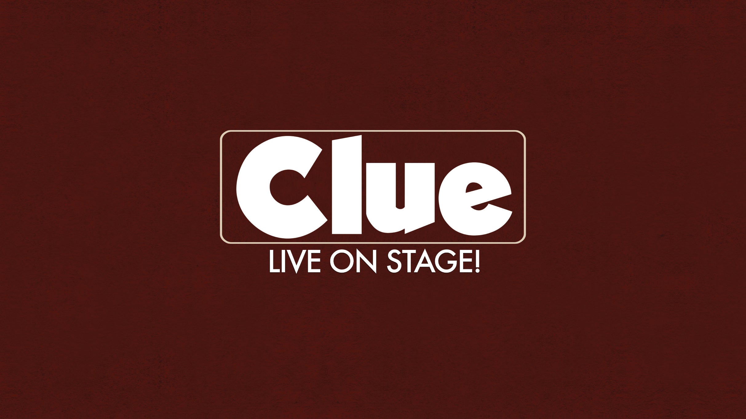 Clue - A New Comedy