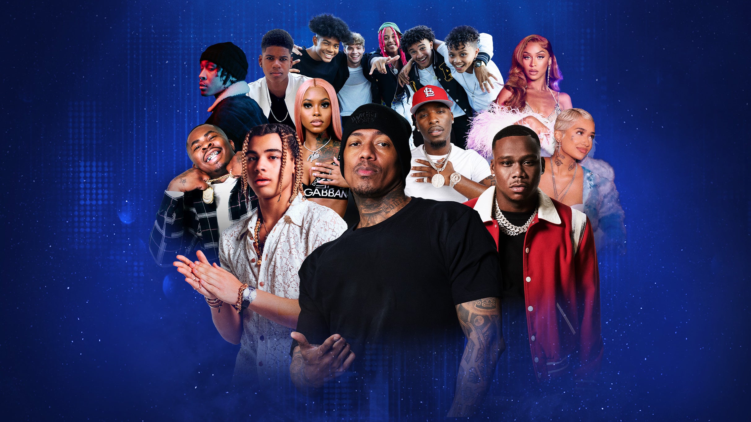 Future Superstar Tour 2023 hosted by Nick Cannon in New Orleans promo photo for VIP Package Onsale presale offer code