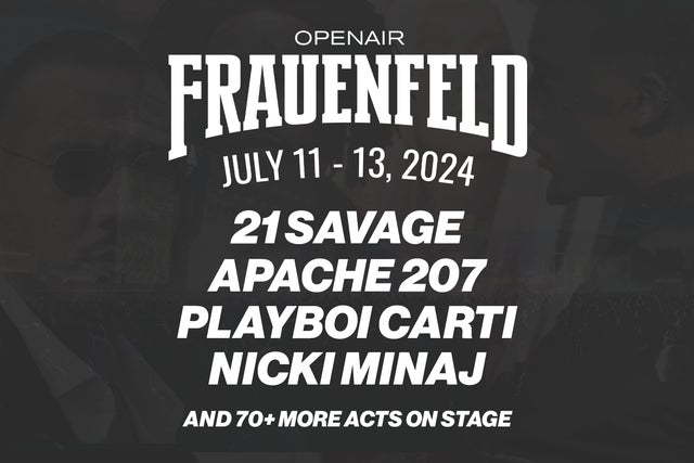 Openair Frauenfeld 2024 | 2-day ticket | Friday & Saturday