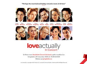 Bilde for arrangement Love Actually™ live in concert