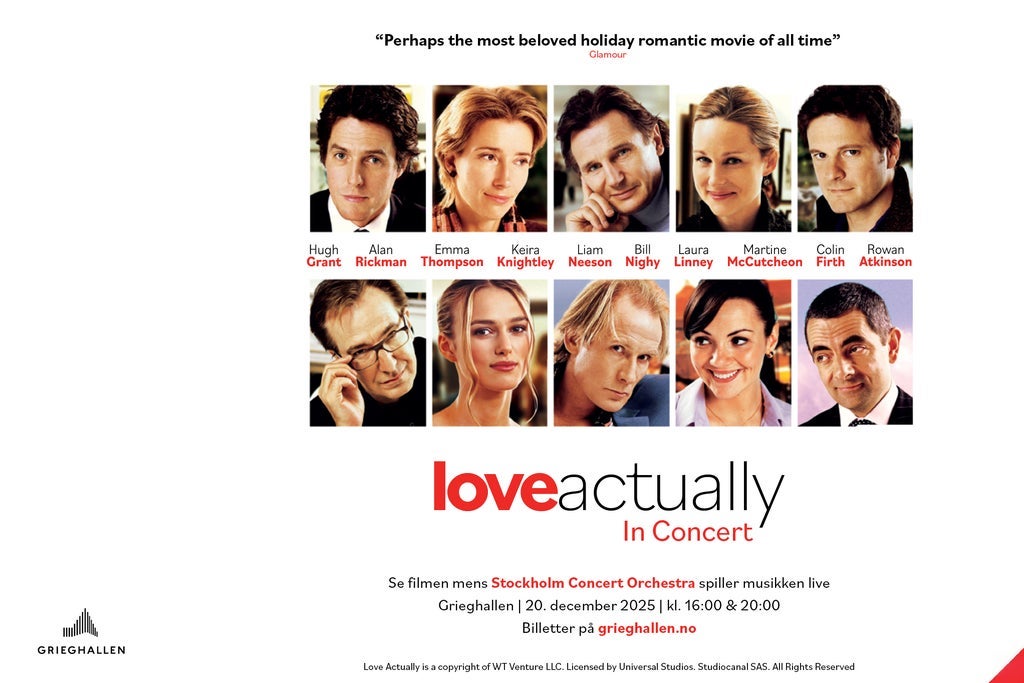 Love Actually™ live in concert in Norway