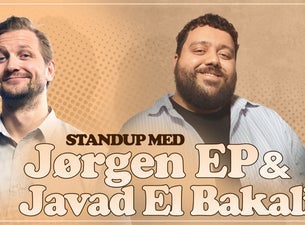 Bilde for arrangement Standup: Jørgen EP & Javad El Bakali